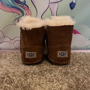 Baby Uggs with fur (size 0/1)